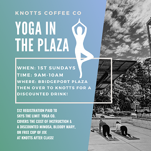 Yoga in the Plaza Returns for 2022
